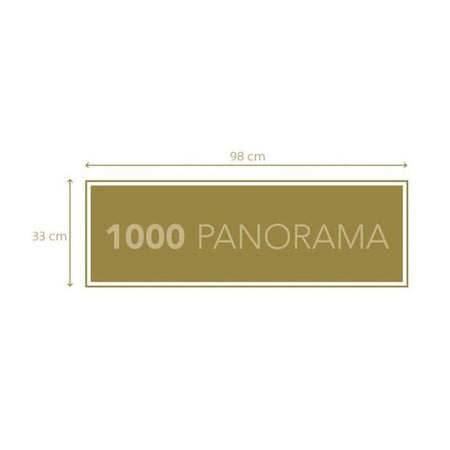 CLEMENTONI - Panorama compatto 1000 pezzi - Marvel, The Avengers