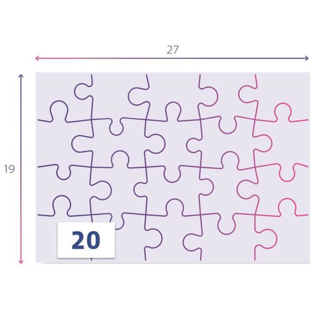 CLEMENTONI - 2x20 pezzi - Stitch