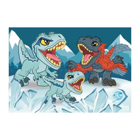CLEMENTONI - 2x20 pezzi - Jurassic World