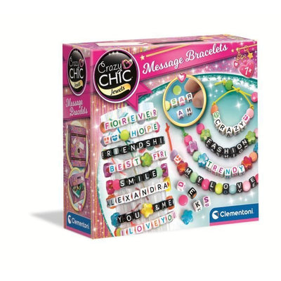 Clementoni - Crazy Chic - Braccialetti con messaggio