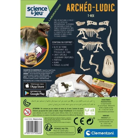 CLEMENTONI Archéo ludico T-Rex