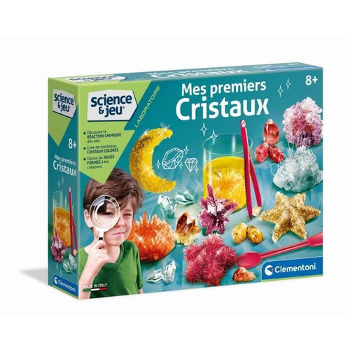 CLEMENTONI Science & Jeu - Crea i tuoi cristalli - Gioco scientifico