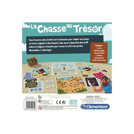 CLEMENTONI - La caccia al tesoro - - Gioco da tavolo