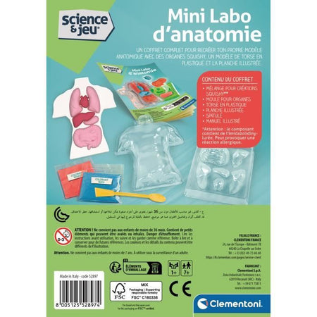 Laboratorio di anatomia CLEMENTONI Mini