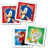 Clementoni - Edukit - Sonic - Scatola didattica 4 in 1 - 2 puzzle, 1 promemoria, 1 set da 6 cubi - Made in Italy - Dai 4 anni in su