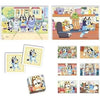Clementoni - Edukit - Bluey - Scatola didattica 4 in 1 - 2 puzzle, 1 promemoria, 1 set da 6 cubi - Made in Italy - Dai 4 anni in su