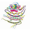 Clementoni Crazy Chic - Scatola per creazione braccialetti dell'amicizia - Perline e fili - Dai 7 anni in su