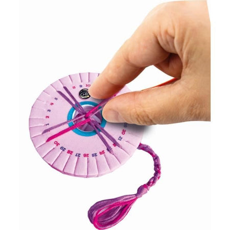 Clementoni Crazy Chic - Scatola per creazione braccialetti dell'amicizia - Perline e fili - Dai 7 anni in su