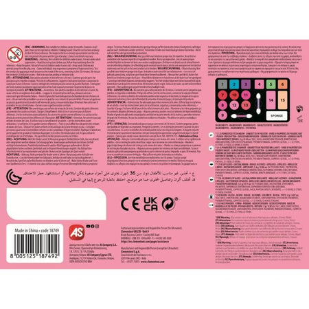 Clementoni Crazy Chic - Make -Up Palette Be A Rocker