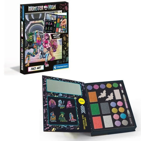 Monster High Makeup Set - Clementoni - Palette contenente polveri, ombretti, matite