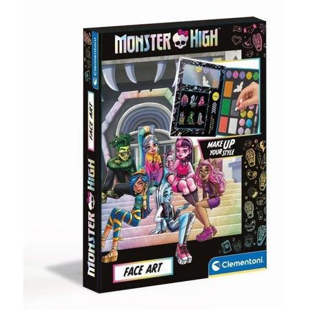 Monster High Makeup Set - Clementoni - Palette contenente polveri, ombretti, matite