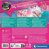 Clementoni - Crazy Chic - Scatola creativa Unicorno - Crea i tuoi braccialetti di perline colorate con ciondoli e pompon - Dai 7 anni in su