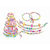 Clementoni - Crazy Chic - Scatola creativa Unicorno - Crea i tuoi braccialetti di perline colorate con ciondoli e pompon - Dai 7 anni in su