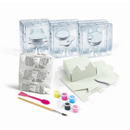 Clementoni - Creazioni in gesso Gabby e la Casa Magica - Scatola multiattività (scultura, pittura, ecc.) - Dai 7 anni in su