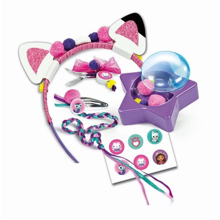 Clementoni - Gabby e la Casa Magica - Accessori per capelli - Cerchietto personalizzato - Dai 6 anni in su