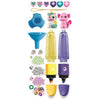CLEMENTONI - Crea i tuoi fluorescenti - Trendy Animals