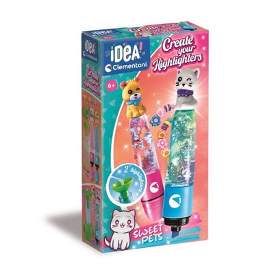 CLEMENTONI - Crea i tuoi fluorescenti - Dolci Animali