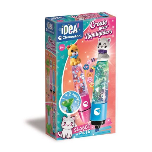 CLEMENTONI - Crea i tuoi fluorescenti - Dolci Animali