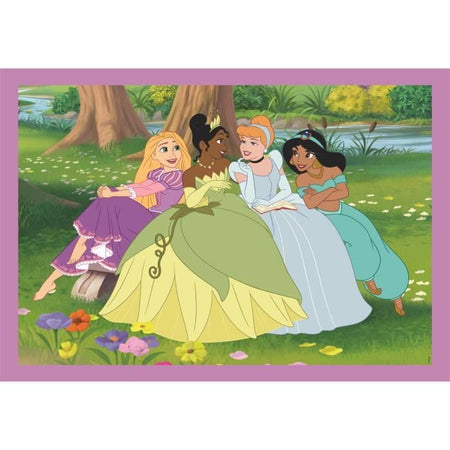 CLEMENTONI - Puzzle 4 in 1 - Principesse Disney