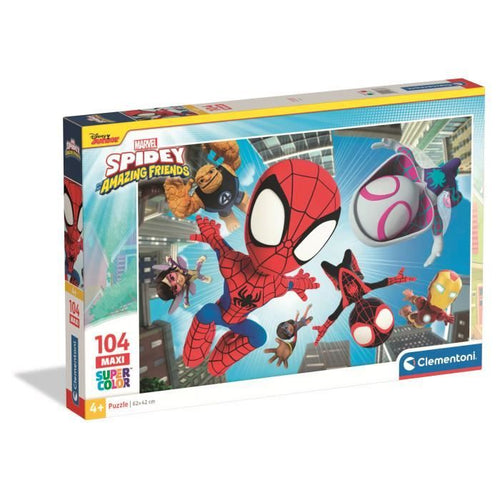 CLEMENTONI - 104 pezzi Maxi - Spidey
