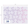 CLEMENTONI - 2x20 pezzi - Principesse Disney