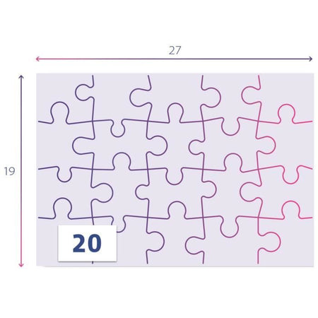 CLEMENTONI - 2x20 pezzi - Principesse Disney