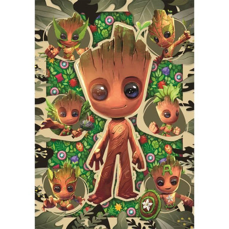 CLEMENTONI - 104 pezzi - Marvel, Groot