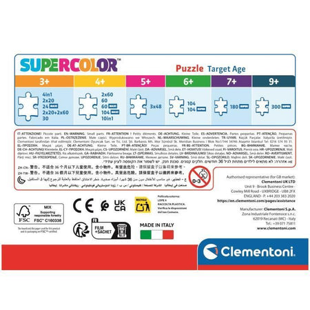 CLEMENTONI - 60 pezzi - Stitch