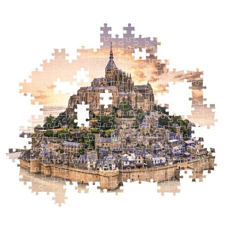 CLEMENTONI - Compatto 1500 pezzi - Mont Saint-Michel