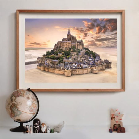 CLEMENTONI - Compatto 1500 pezzi - Mont Saint-Michel