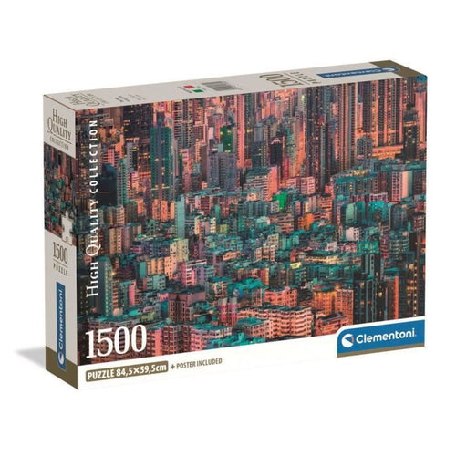 CLEMENTONI - Compact 1500 pezzi - Hong Kong, The Hive