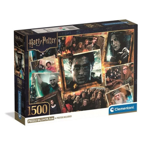 CLEMENTONI - Compact 1500 pezzi - Harry Potter