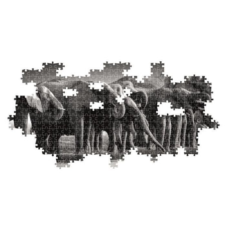 CLEMENTONI - Panorama compatto 1000 pezzi - Mandria di giganti
