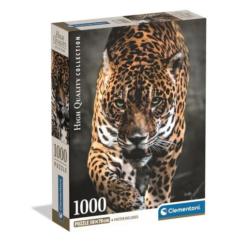 CLEMENTONI - Compact 1000 pezzi - La passeggiata del Giaguaro