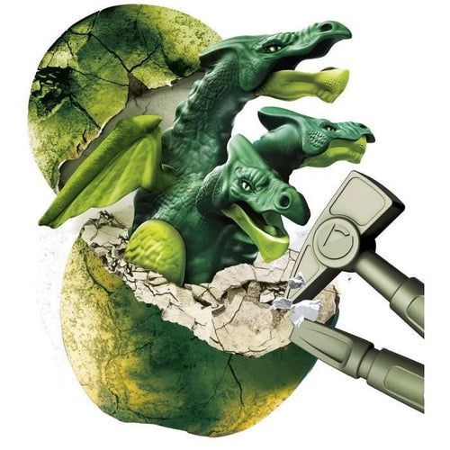 Clementoni - Sciences and Play - Legendary Egg - Dragon ha tre teste