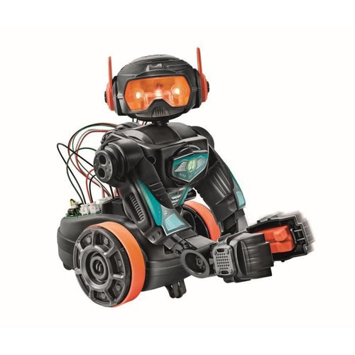 Clementoni - Robot Evolution 2.0 da assemblare e programmare - 4 modalità di gioco - Made in Italy