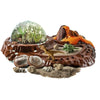 Clementoni - Scienza e gioco - Il mondo dei dinosauri - Terrario da creare + 3 figurine di dinosauri - Made in Italy