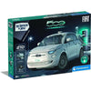 Clementoni - Set da costruzione elettrico Fiat 500 - Applicazione disponibile - Made in Italy