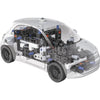 Clementoni - Set da costruzione elettrico Fiat 500 - Applicazione disponibile - Made in Italy