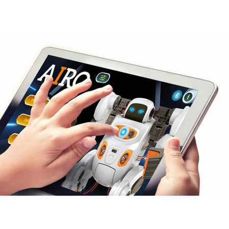 CLEMENTONI - AIRO, Robot con intelligenza artificiale - Riconosce gesti e voci - Si muove - Applicazione dedicata con algoritmo