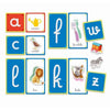 Montessori - Clementoni - Lettere tattili - Gioco educativo per imparare l'alfabeto - 26 cartoncini con lettere grezze - Da 3 anni in su