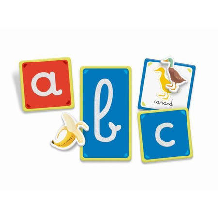 Montessori - Clementoni - Lettere tattili - Gioco educativo per imparare l'alfabeto - 26 cartoncini con lettere grezze - Da 3 anni in su