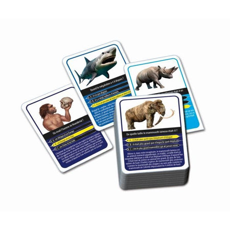 Clementoni - Quiz Dinosauri e preistoria - 3 diverse modalità di gioco - Dai 6 anni in su