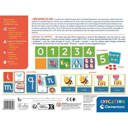 CLEMENTONI - La mia scatola dei giochi - Montessori