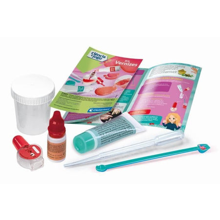 Clementoni - Scienza e Giochi - Mini Nail Lab - Crea il tuo smalto - Da 8 anni in su