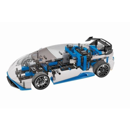 CLEMENTONI - Lamborghini Huracan STO da costruire - Ruote sterzanti - Manuale illustrato e applicazione per la visualizzazione 3D - Fabri