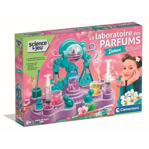 CLEMENTONI - Il mio laboratorio di cosmetici Deluxe - Crea il tuo profumo, crema e altro - Da 8 anni in su