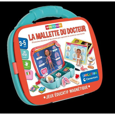 CLEMENTONI - Custodia magnetica - Corpo ed emozioni - Apprendimento - Età 2