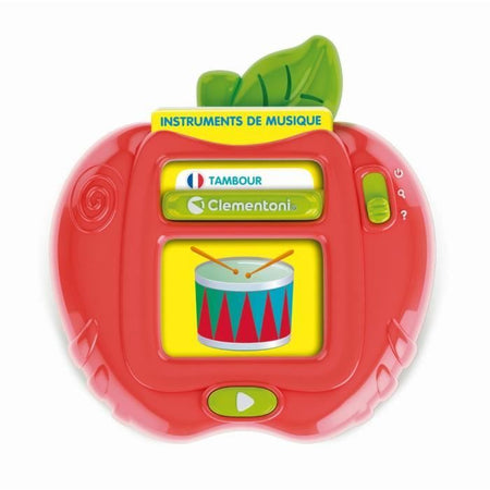 CLEMENTONI - Le mie prime 100 parole Bilingue - Giochi educativi - 2 modalità di gioco: Quiz e scoperta - Suoni e filastrocche