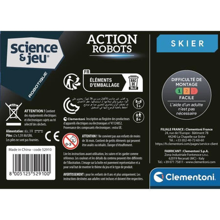 CLEMENTONI - Azione Robot - Sci